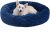 Price Mistake! Best Friends by Sheri The Original Calming Donut Cat and Dog Bed in Lux Fur Navy, Large 36×36