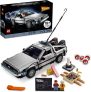 LEGO Back to The Future Time Machine 10300 Building Set for Adults; Build a Detailed Model of a Movie Legend (1,856 Pieces)