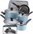 Run!! This Whole 15 Piece Set For $35 Farberware Pots and Pans Set