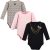How Cute? 3 Pack For $5.82 Little Treasure Unisex Baby Cotton Bodysuits