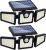 INCX Solar Outdoor Lights with Motion Sensor, 3 Heads Security Lights Solar Powered, 118 LED Flood Light Motion Detected Spotlight for Garage Yard Entryways Patio, IP65 Waterproof 2 Pack – $19.87