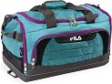 Fila Cypress Small Sport Duffel Bag, Teal/Purple, One Size For $9.60 (usually $40)