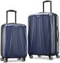 Super HOT! $135 Samsonite Centric 2 Hardside Expandable Luggage with Spinner Wheels, True Navy, 2-Piece Set (20/24)
