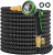 100 FT Upgraded Water Hose with 10-Way Nozzle and Durable 3-Layers For $25