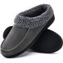 80% Off! $9.60 Dearfoams Men’s Microfiber Suede Clog with Whipstitch Slipper