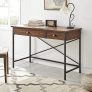 $77 down from $300 Compact Computer or Laptop Desk for Home Office, Wood and Metal.