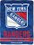 New York Rangers “Break Away” Micro Raschel Throw Blanket, 46″ x 60″ , Blue