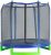 WOW! Classic Kids Trampoline & Safety Enclosure Set – Drop-Click Easy Assembly