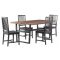 Alaterre Furniture Walden 72-inch dining table with 4 chairs for $400