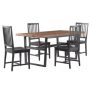 Alaterre Furniture Walden 72-inch dining table with 4 chairs for $400