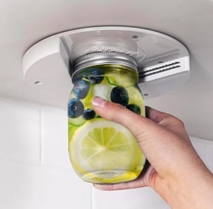 EZ Off Jar Opener for Seniors – Under Cabinet Jar Openers for Weak Hands