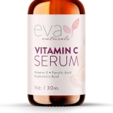 Eva Naturals Vitamin C Serum for Face – 20% Vit C with Hyaluronic Acid