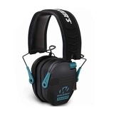 Walker’s Game Ear GWP-RSEM-TL Walker’s Razor Slim Electronic Muff – Teal