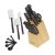 Farberware Knife Block Set 22-Piece Kitchen Knife Set with High-Carbon Stainless