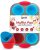 Boxiki Kitchen Non-Stick Steel 6 Cup Muffin Pan with Silicone Handles and Reusab