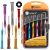 MULWARK Small Screwdriver Set, 6pcs Magnetic Mini Screwdriver Set