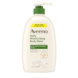 Aveeno Daily Moisturizing Body Wash for Dry & Sensitive Skin + Prebiotic Oat