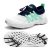 ALEADER Womens Water Shoes, Summer Tennis Walking Shoes White/Navy/Blue 10 B(M)