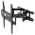 C-MOUNTS Full Motion TV Wall Mount Bracket with Articulating Dual Arm Swivel and