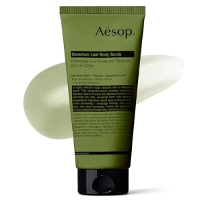 Aesop Geranium Leaf Body Scrub | Exfoliating Body Polish with Bamboo & Pumice |