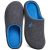 VeraCosy Men’s Two-Tone Memory Foam House Slippers Indoor Outdoor Durable Rubber