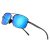 SUNGAIT Ultra Lightweight Rectangular Polarized Sunglasses Men UV400 Protection