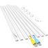 Starttag Artificial 20pcs Bunches Greenery Plants Fake Plastic Leaves with Stems
