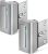 Home Security Door Lock, 2 Pack Childproof Door Reinforcement Lock with 3 Inch S