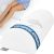 5 STARS UNITED Knee Pillow for Back Sleeping