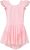 MdnMd Ballet Leotards for Girls Toddler Dance Ballerina Leotard Outfit with Skir