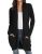 GRACE KARIN Women Cardigan Sweater Long Open Front Knit Cardigan Black 3XL