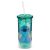 Silver Buffalo Disney Lilo and Stitch Tropical Pattern Plastic Tall Cold Cup wit