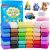 ifergoo Air Dry Clay, 36 Colors Magic Foam DIY Molding Clay for Slime add ins &