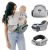 Tushbaby Original Hip Seat Baby Carrier for Babies & Toddlers up to 45 lbs