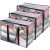 Vieshful 3 Pack Clear Clothes Storage Bag