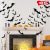 LUDILO 100Pcs Bats Halloween Decorations: Halloween Bats Wall Décor Sticker