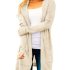 Dokotoo Long Sleeve Shirts for Women V Neck Cute Soft Solid Button Detail Tunic