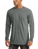 UPF 50 Shirts for Men Sun Protection Clothing Men Long Sleeve UV Protection Shir