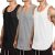 COOFANDY Men’s 3 Pack Quick Dry Workout Tank Top Gym Muscle Tee Fitness Bodybuil