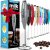 PowerLix Powerful Handheld Milk Frother With Stand Battery Operated Foam Maker F