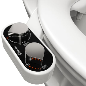 CLEAR REAR Bidet Attachment for Toilet Seat