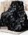 Everlasting Comfort Soft & Comfortable Black Faux Fur Throw Blanket for Couch