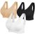 SIMIYA Womens Sports Bras, Yoga Comfort Seamless Stretchy Sports Bra for Women 3