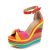 SaraIris Summer Shoes Rainbow Sandals for Women