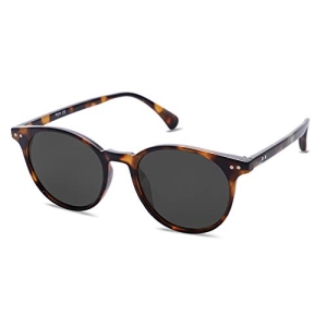 SOJOS Small Round Classic Polarized Sunglasses for Women Men Vintage Style UV400