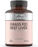 Optimal Carnivore Grass Fed Beef Liver Capsules