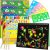 ZMLM Scratch Paper Art Craft: 2 Pack Rainbow Scratch Notebooks Crafts for Kids A