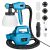 Tilswall Paint Sprayer, 800W HVLP 1200ML/Min Electric Spray Paint Gun with 2.5M