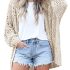 GRAPENT Pull On Denim Capris for Women Pull On Capris for Women Breezy Blue Size
