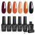 beetles Gel Polish Set – Burnt Orange Gel Polish Leaves Collection